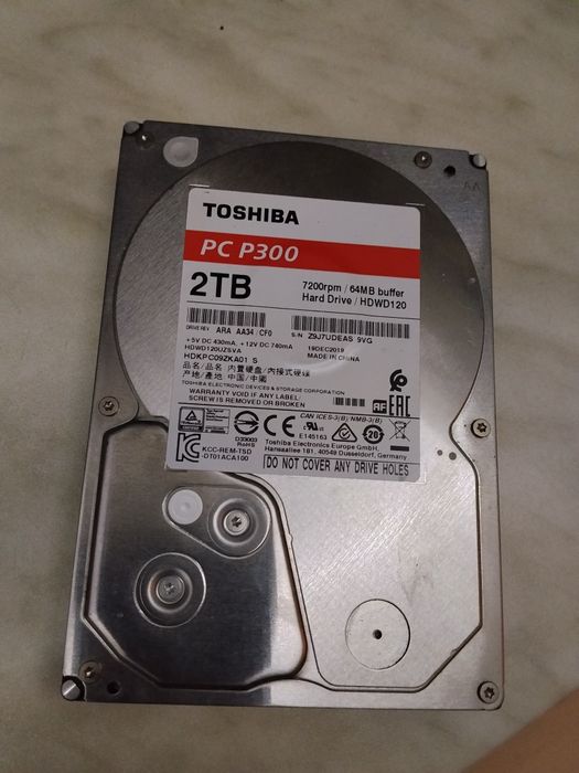 HDD Toshiba P300 (2 TB)