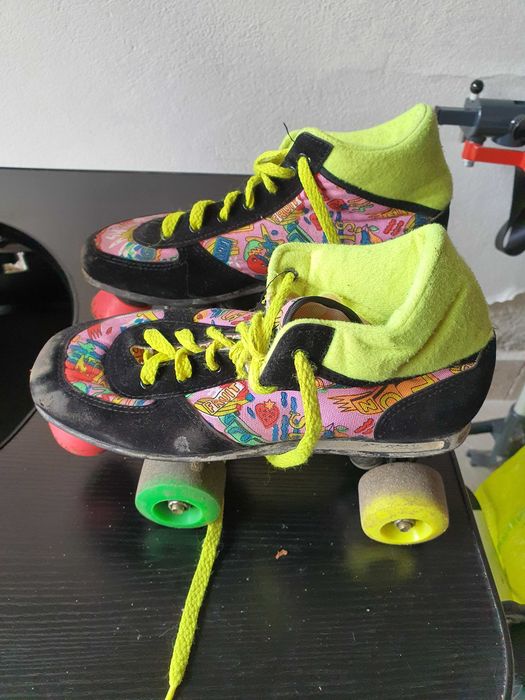 Wrotki Fun-Ride Rollers rozmiar 38 z lat 90