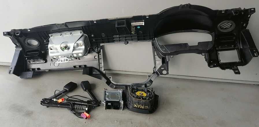 Ford C-Max MK1 1.6 HDI Konsola Komputer Airbag Kierowcy Pasy