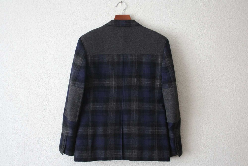 шерстяний піджак в клітинку куртка Banana Republic by Gap