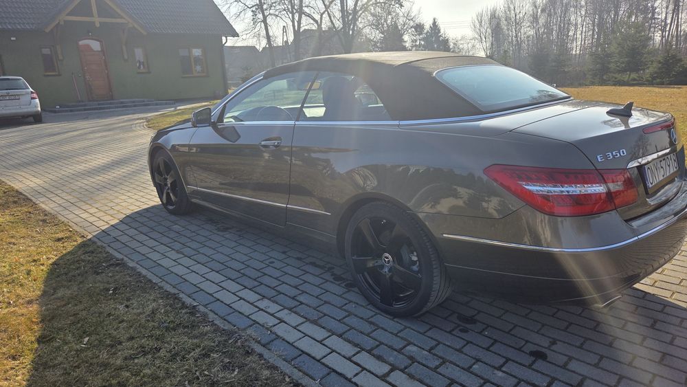 Mercedes E cabrio 3,5 v6 2013r 58000km