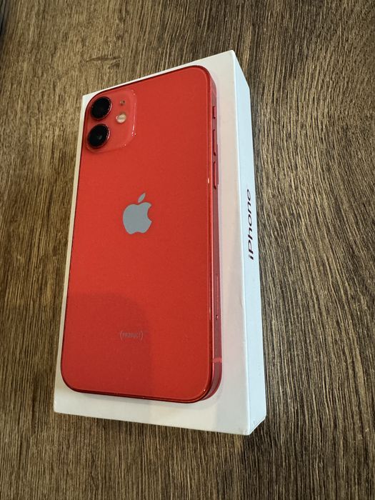 Iphone 12 mini czerwony stan bdb (nie otwierany)