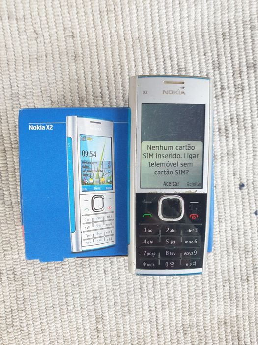 Nokia C3-00, X2-00, E51, 2630, 6230i, 1208 em caixa