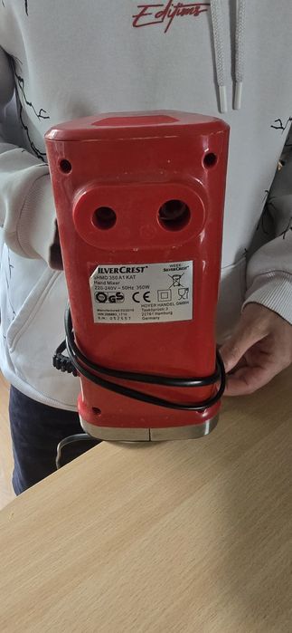 Mikser czerwony SilverCrest