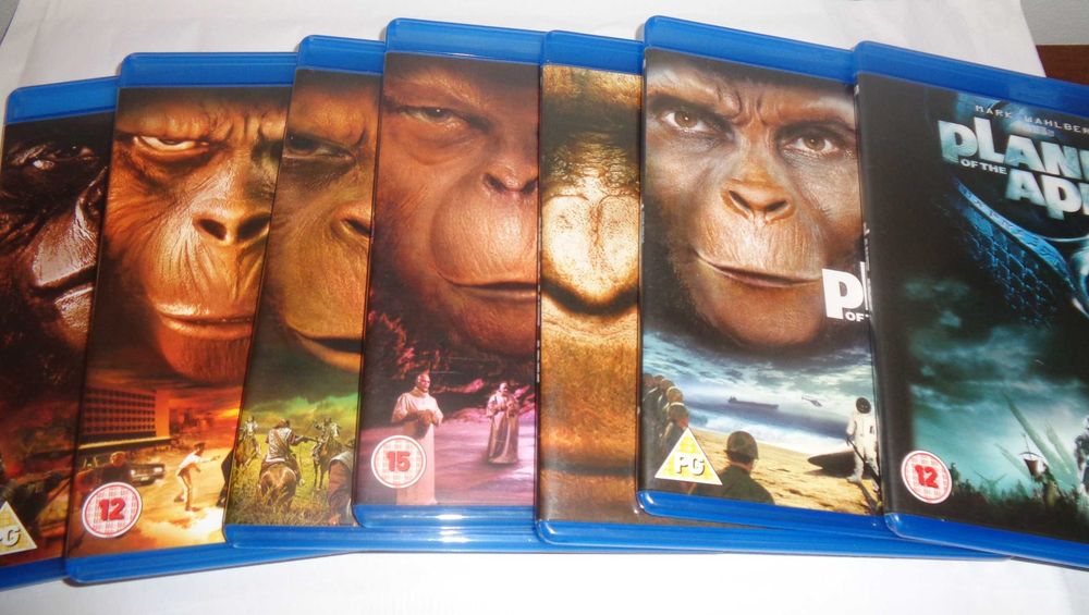 Planeta Małp - Kolekcja 7 filmów /Blu ray/