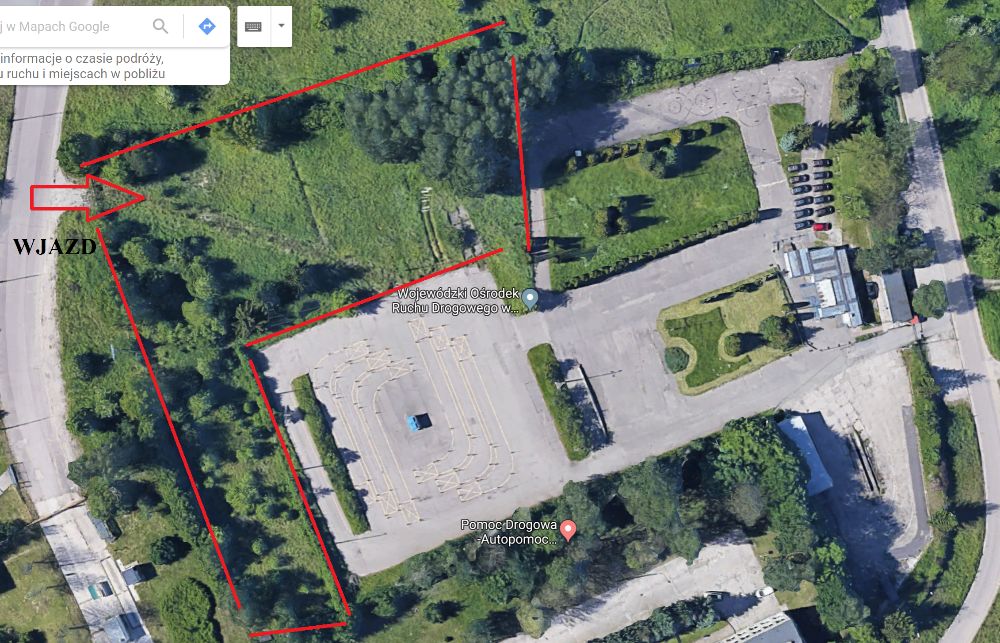 Wynajmę działkę - Maratońska