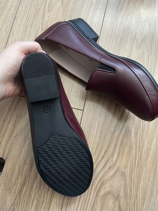 Skórzane buty damskie