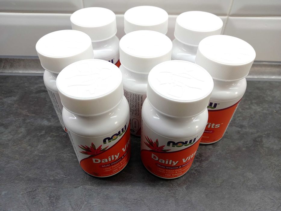 Now Foods, Daily Vits (100-250 таб), мужские витамины женские витамины