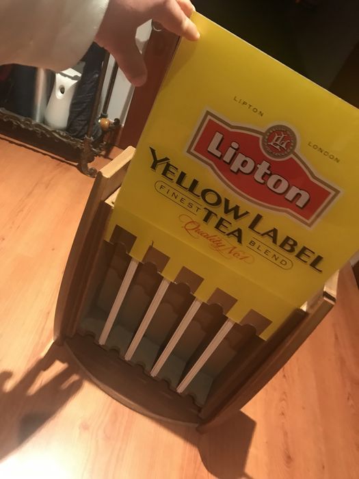 Expositor vintage lipton