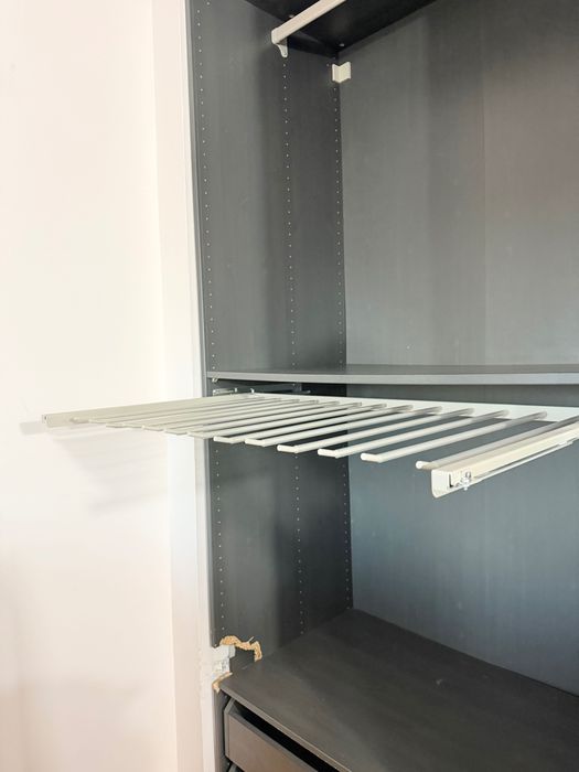 Roupeiro preto IKEA 236x200x58