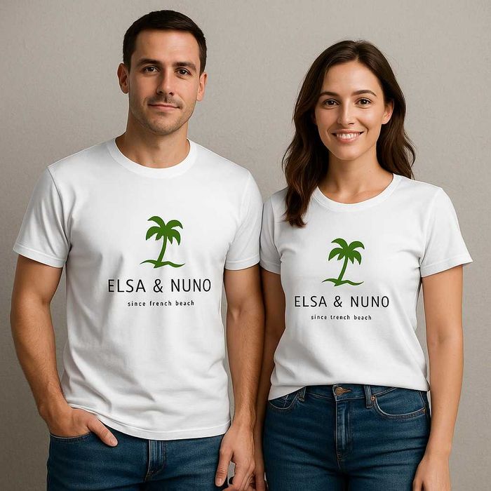 T-Shirt Elsa & Nuno (French Beach)
