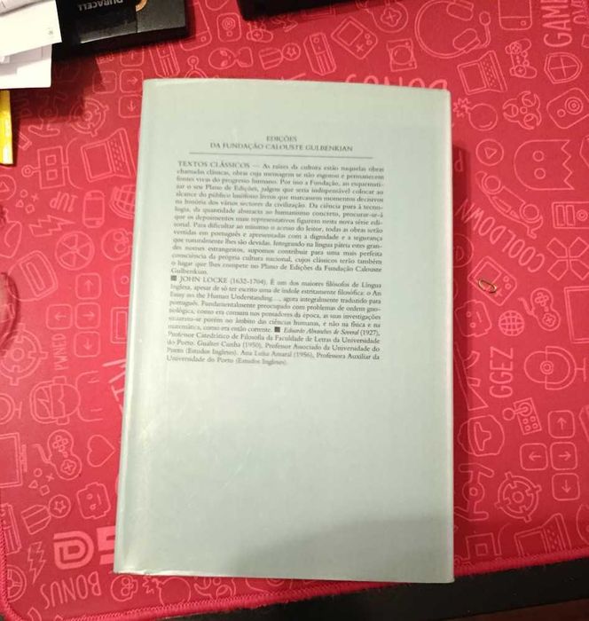 Ensaio sobre o entendimento humano, Volume I, Livro I e II, John Locke