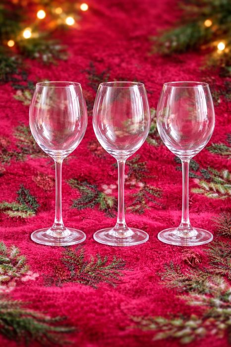 3 kieliszki do wina PRL