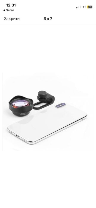 Макролінза Ulanzi 75mm 10x Macro