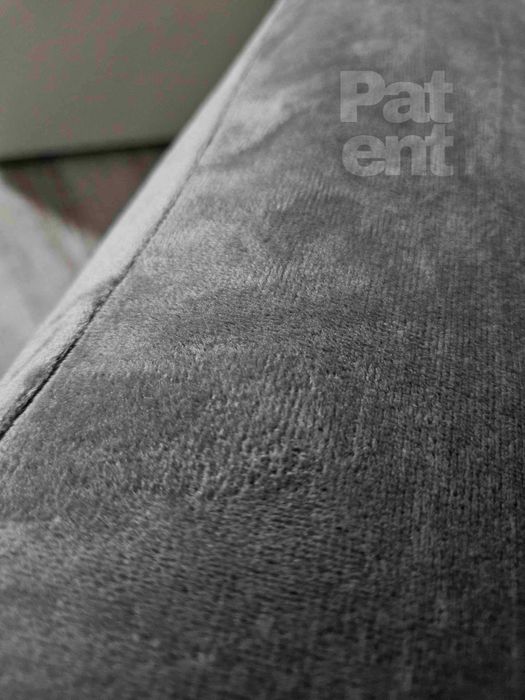 Pokrowce na krzesła miękkie welurowe komplet szare 4 sztuki