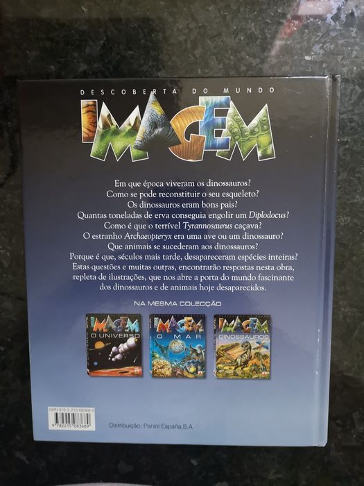 Livro dinossauros e animais desaparecidos