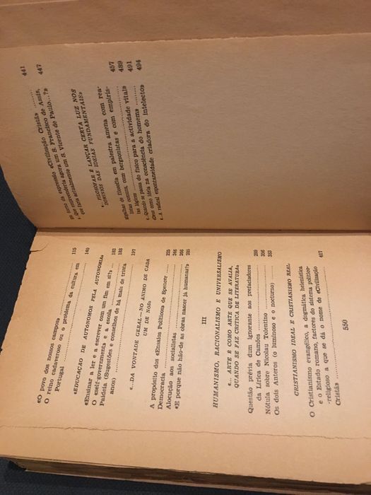 António Sérgio / Pires de Lima