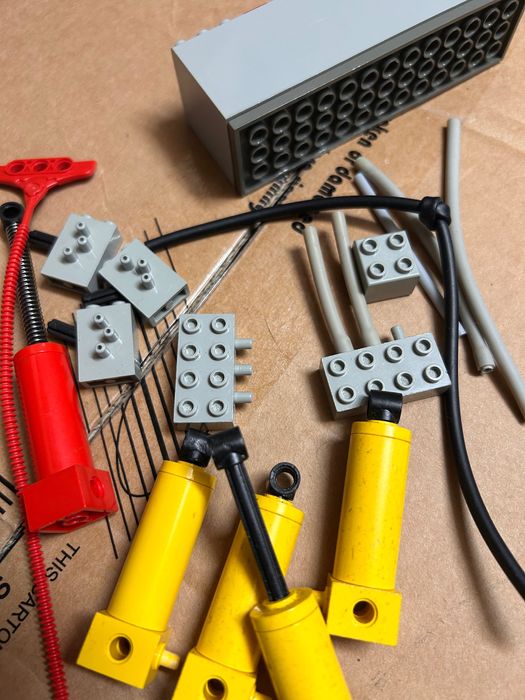 Lego technic pneumatyczne klocki mix
