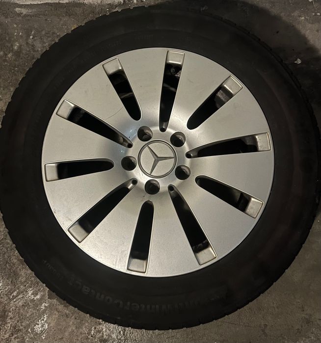 Jantas Mercedes bens 16” c/ pneus de inverno