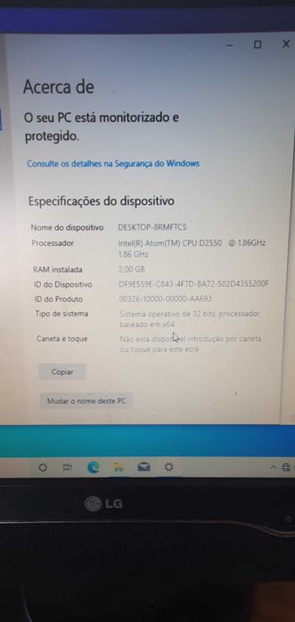 Mini PC Asus Win. 10 (ler descri.)