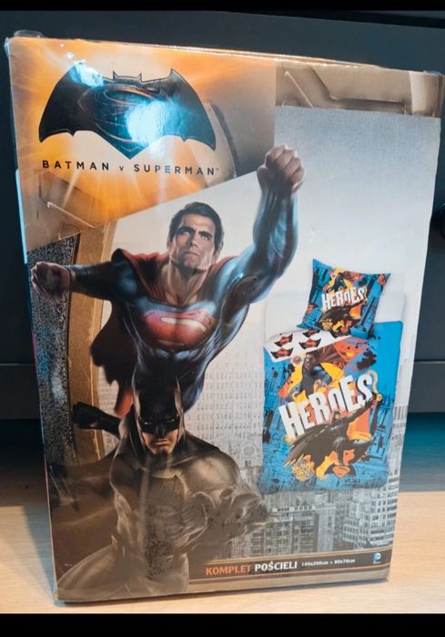Pościel superman, batman