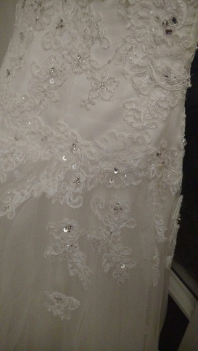 Piękna, oryginalna suknia TONY BOWLS Mon Cheri! Rozmiar 36