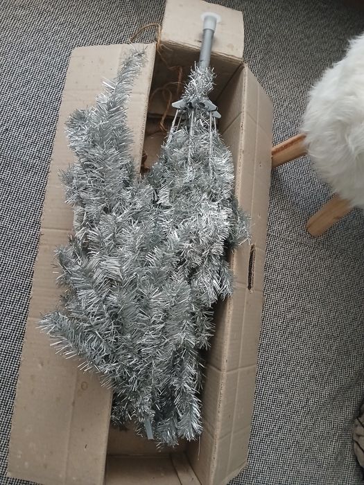 Árvore de natal  cinza
