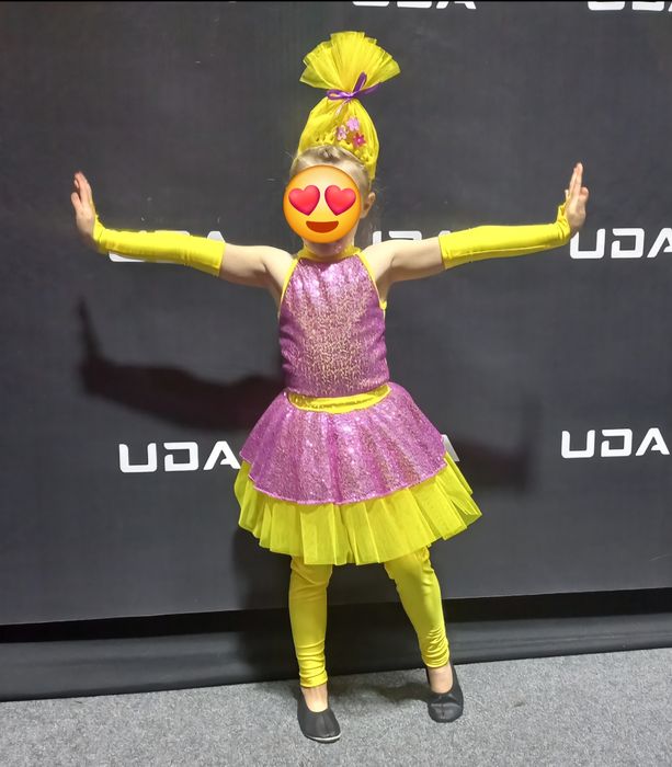 Strój do tańca show dance lub karnawał Trolle