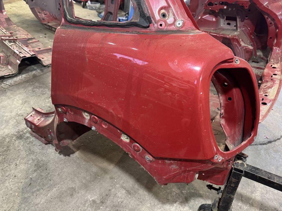 Задня частина кузова Крило задня панель Пол багажнику Mini Ф55 F55 B46
