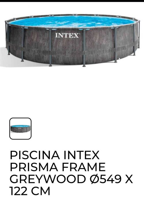 Piscina tubular 549×122