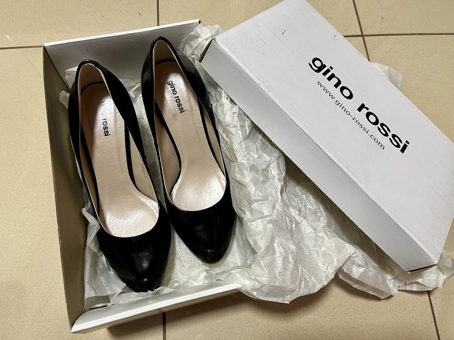 Buty Gino Rossi Frida, rozmiar 36,5, czarne