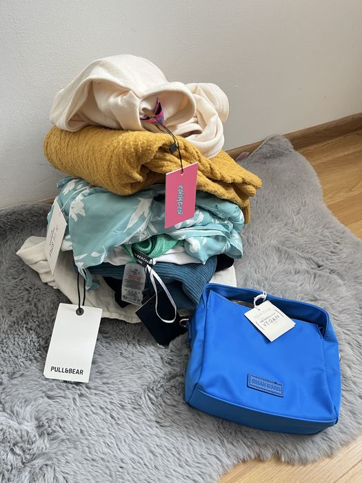 Mega paka ubrań damskich l /xl pull&bear edikted