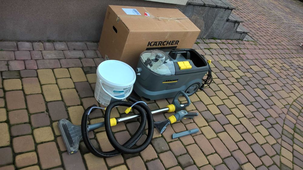 Odkurzacz piorący karcher puzzi 10/1 Zestaw Gigant