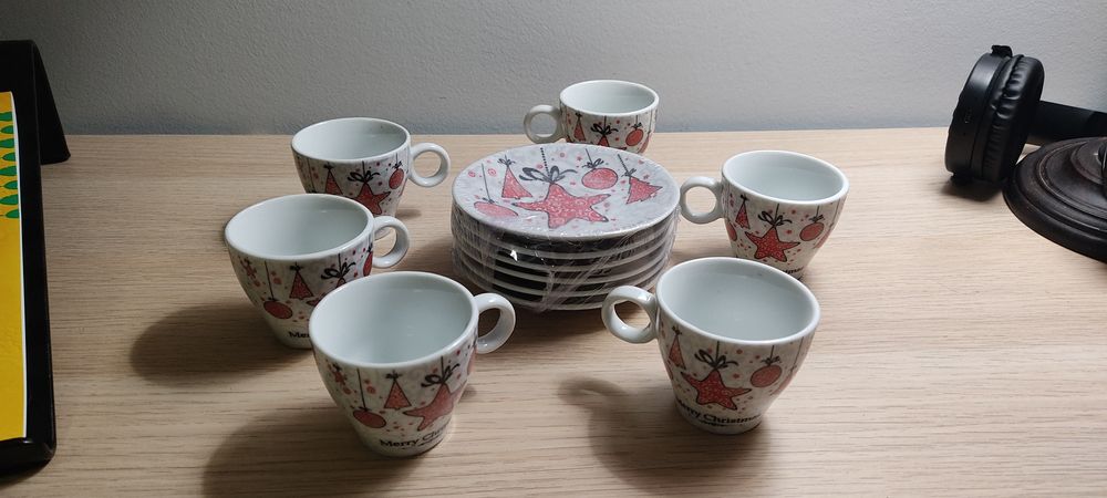 Chávenas de café de Natal