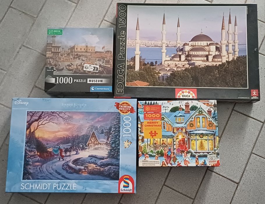 Puzzles 1000 | 1500 NOVOS