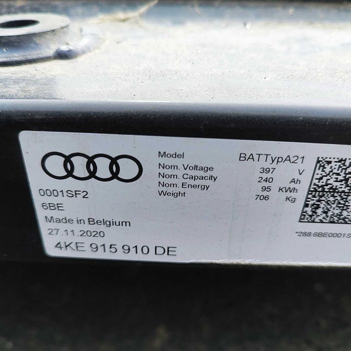 Bateria AUDI E-TRON (GEN) (2021) 55 quattro 4KE915910DE 35629385