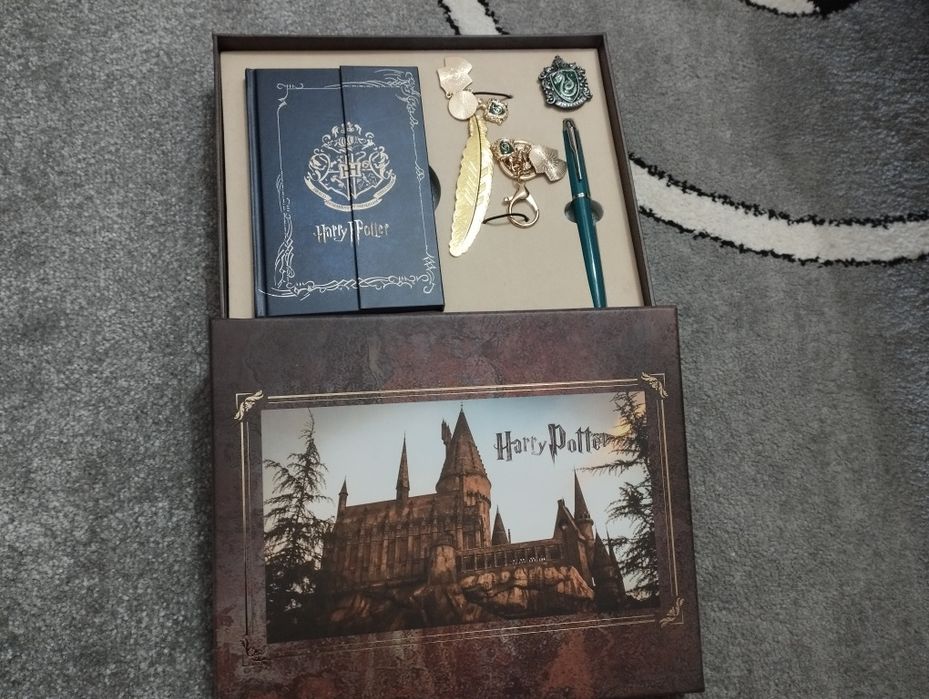,,Harry Potter" подарунковий пакет і коробка ,,Слизерін"