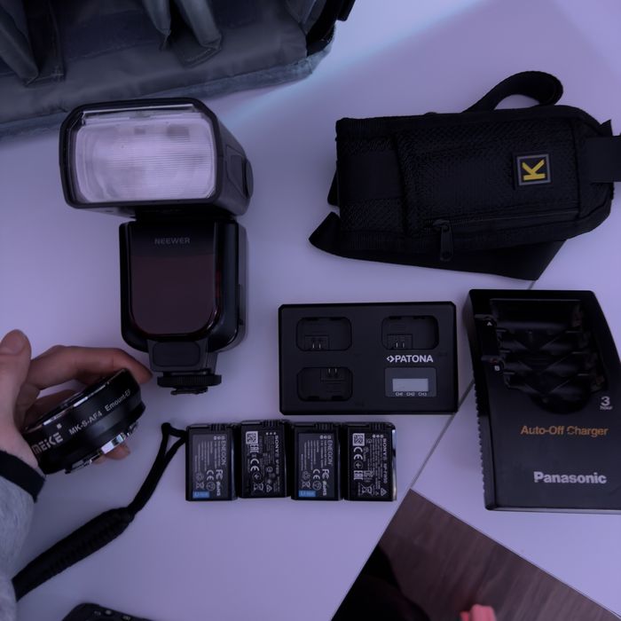 Aparat Bezlusterkowiec Sony A7 ii body ILCE-7M2 zestaw akcesoriów