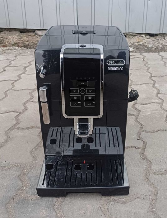 Кофемашина кофеварка DeLonghi ECAM 350.15 B Dinamica черная Делонджи