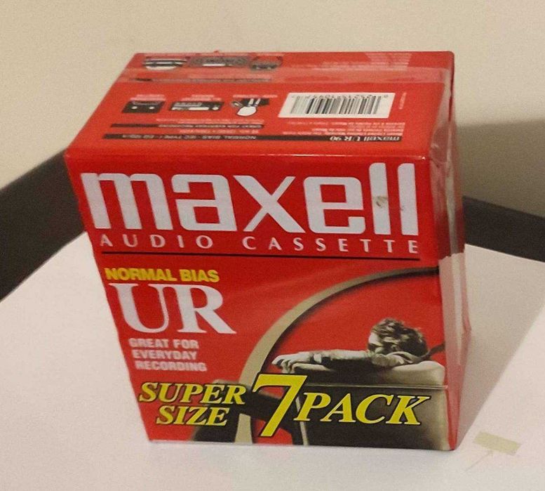 Cassette Maxell 7 Pack Super Size (Selado)