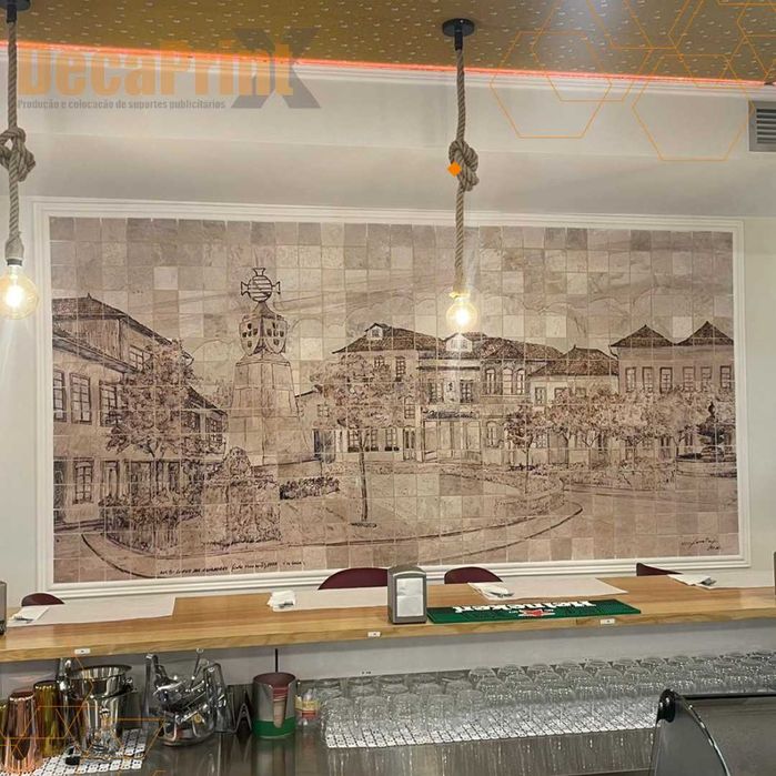 Decoração de montras, vinil e outros suportes publicitários