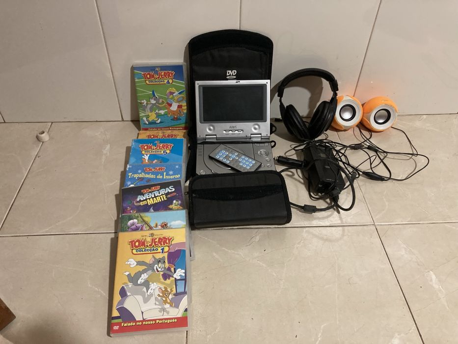 Leitor de DVD portátil64309684984195121