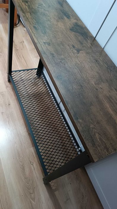 Stolik / konsola loft z półką