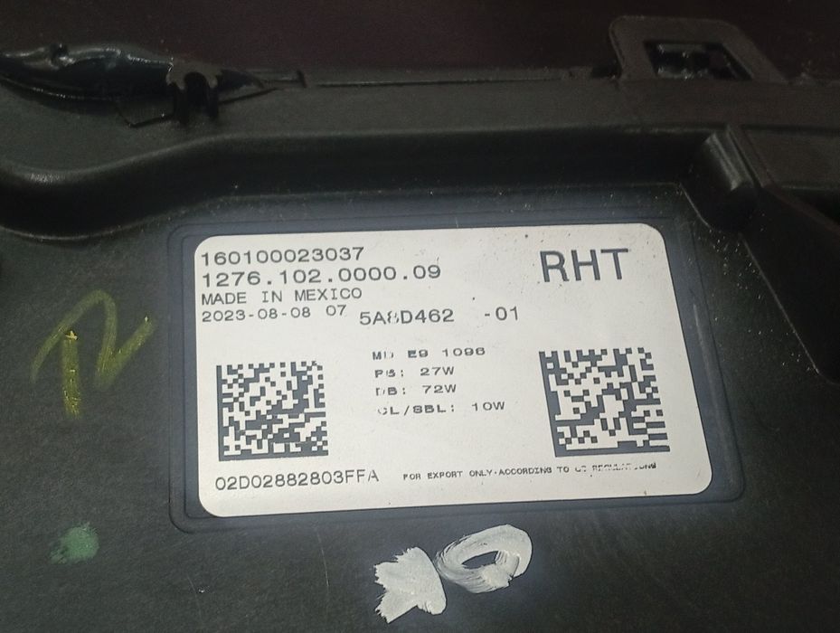 Фара передня права BMW XМ G09 БМВ ХМ Г09 Фара передняя правая 63115A40884 розборка шрот запчастини