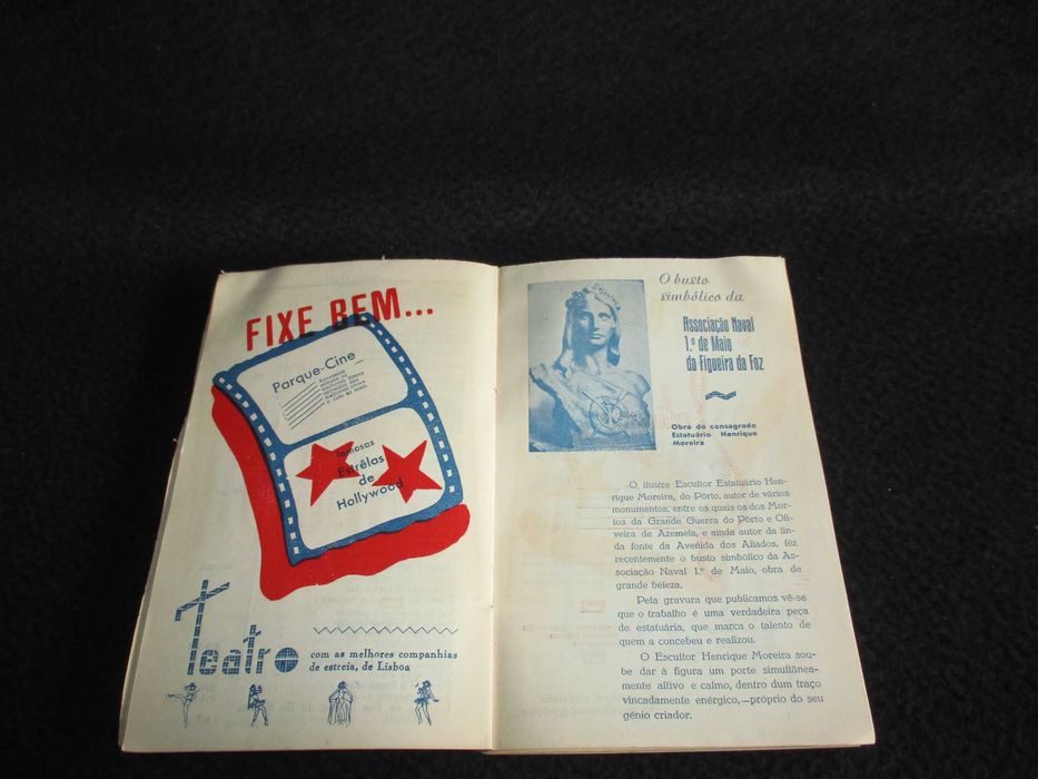 Guia Turístico Comercial Industrial Figueira da Foz Segundo Ano 1945