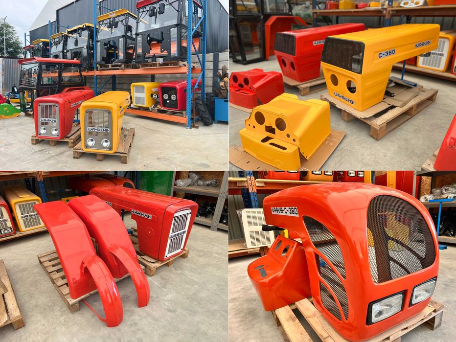 Kabina Ursus Kabina ciągnikowa z błotnikami/ kabina bez błotników C330 C-330 C360 C-360 MF235 MF255 T25 T-25 +wycieraczka / Dostawa całe PL --RATY--