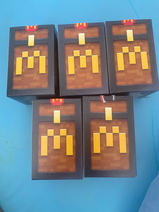 Coleção Mcdonalds Minecraft