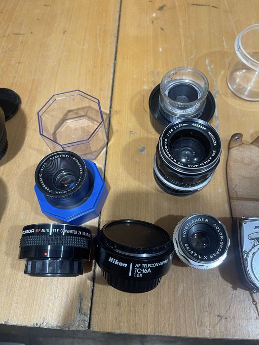 Объективы с Европы