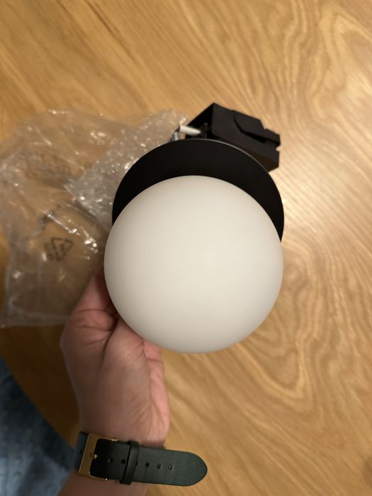 Nowa Lampa sufitowa Oczko GoodHome Baldaz czarna
