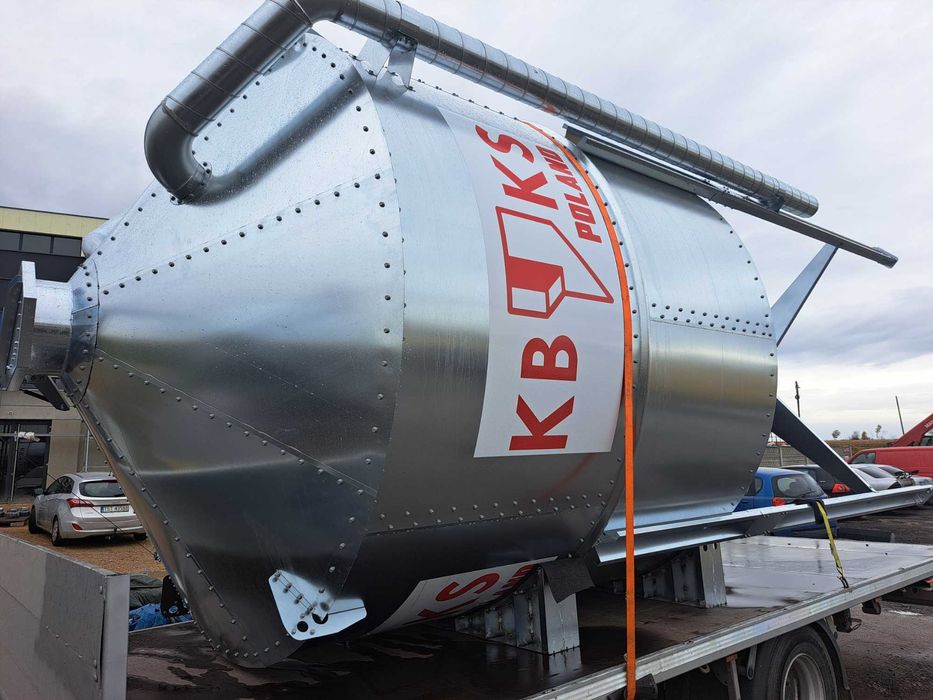 Silos paszowy kslp270/5 27ton promocja KBKS POLAND Promocja